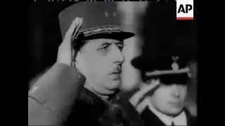 1944 GENERAL CHARLES DE GAULLE VISITS MOSCOW EM