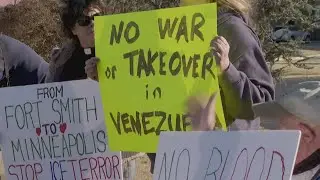Movement 5051 protests in Fort Smith over Venezuela takeover and Minneapolis ICE shooting