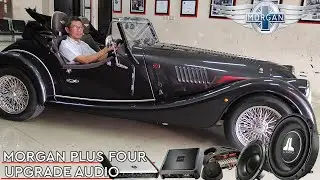 NEW MORGAN PLUS FOUR  MODERN  CAR  WITH A CLASSIK SOUL / UPGRADE AUDIO/SISTEM AUDIO  MORGAN PLUSFOUR