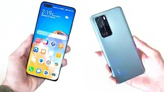 🇨🇳 Huawei P40 PRO 5G Leica Smartphone & Original Clear Case Cover unboxing 4K