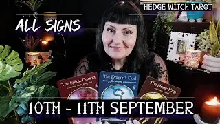 ALL ZODIAC SIGNS 💜 10th to 11th SEPTEMBER 💜 TAROT READING