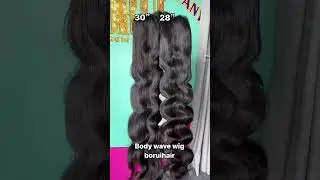 Borui Hair Factory Premade Wig Body Wave Lace Frontal #wigstylist #wigstudio1 #lacefrontwig