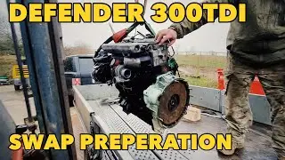 Planning the Engine Swap - 300TDI Defender