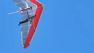 Goto Launching and Landing His Hang Glider at Makapu'u 7-5-24