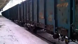 ET41-007 i ET41-120 z węglarkami + ET41-131 luzem - Lublin