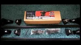 THULE ROOF BARS & FOOT KIT 417 NISSAN X TRAIL,CITROEN,RENAULT,PEUGEOT,CHRYSLER