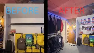 Organizing camping gear
