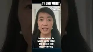 Trump is UNFIT for ANY JOB, let alone President.