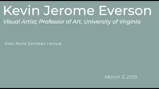 Kevin Jerome Everson on his new work