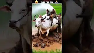 police save the bull 😤 #shorts #ai