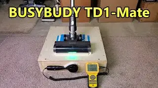 BUSYBUDY TD1-Mate Static Tests | Airflow, Suction, BR RPM And Particle Emissions