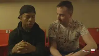 Lio Rush post OTT Wrestling Dublin with Jerry Coughlan