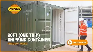 20ft (One Trip) Shipping Container | Pentalver Container Sales