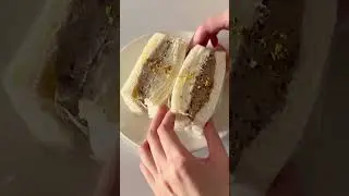 Chestnut Paste & Osmanthus Cream Cheese Sandwich