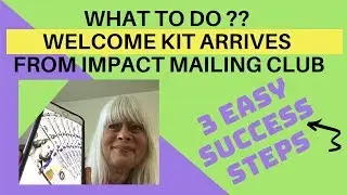 WHAT TO DO - WELCOME KIT ARRIVES FROM IMPACT MAILING CLUB TO WORK FROM HOME IN 2020