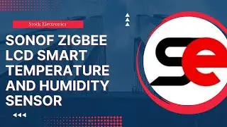 Zigbee LCD Smart temperature and humidity sensor