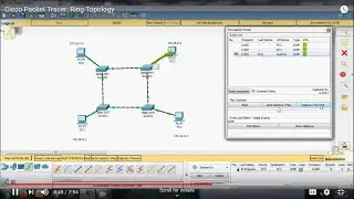 Cisco Packet Tracer: Ring Topology