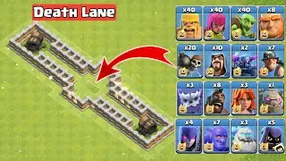 *Max* Giant Cannon vs All Troops Clash Of Clans
