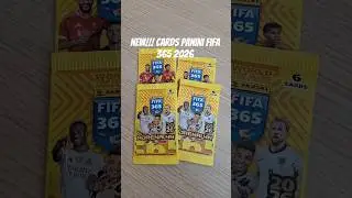 NEW CARDS PANINI FIFA 365 2026 UNBOXING #paninicards #paninififa3652026 #fifa3652026