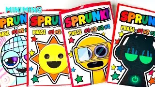 🌈SPRUNKI Blind Bag OC Young Garnold, Mr. Sun, Disco ASMR Phase 1vs2vs3vs4, Squishy