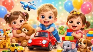 We All Love Toys l Part -6 | Fun Rhymes for Everyone | Joyful Play Song for Kids & Family