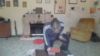 Palm strike to brick in super-slomo. #tameshiwari #breakingshit #breakingstuff