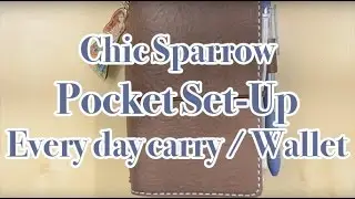 TN Pocket Set-Up | Chic Sparrow | Every Day Carry | Wallet
