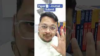 Verify before Submitting your Paper to any Journals #journalsubmission #journalpaper