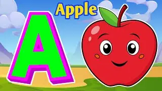 ABC Rhymes for Toddlers |A to Z ABC Phonics Song for Kids | Phonics Fun with A for Apple #kidssongs 