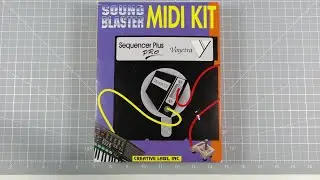 Sound Blaster Midi Kit, Sequencer Plus and Midi Adaptor cable.