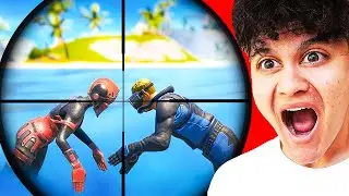 REACTING TO 200 IQ PLAYS IN FORTNITE #3