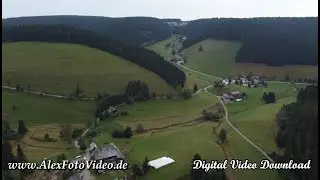 Digital video download for sale, Black Forest, Germany, Drone video