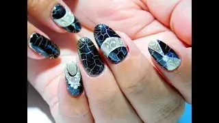 Crackle Nail Polish Nail Art Tutorial  | Egoista Professional