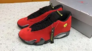 2025 Air Jordan 14 Retro GS 'Ferrari'  Review