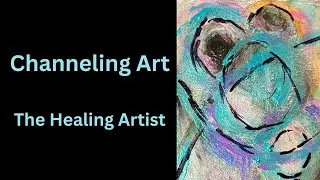 Channeling the Circle of Life,  #joyfulexperience #channelingart#painting#enjoy#fun#create