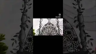 Mandala Art #shorts #inkart #mandala #handdrawing #hourglass #speedart #hobby #artist #homedecor