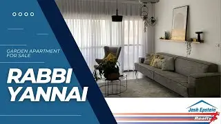 Garden Apartment for SALE on Rabbi Yannai St, Nofei HaShemesh | Josh Epstein Realty
