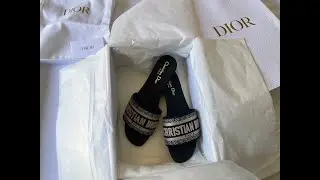 Unboxing: DIOR DWAY SLIDE (My First Luxury Shoe Purchase)