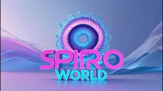 Spirograph Animation | Relaxing Art | Neon Art | Geometric Loops | Relaxing Spirograph Animation