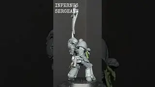 Space Marines - Kitbashed Infernus Sergeant #warhammer40k #kitbash