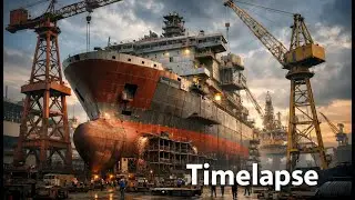 Ultimate Shipyard Compilation: 5 Amazing Ship Building Transformations#deepclean