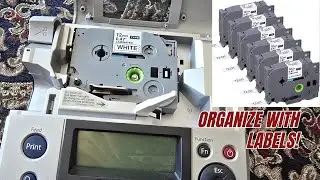 Compatible Label Tape for Brother P-Touch Label Makers