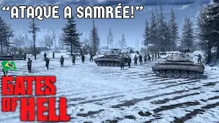 Ataque a Samr&eacute;e! Chaffee em Combate - Gates of Hell: Ostfront (Gameplay BR) - Conquest EP.3