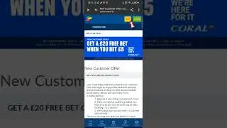 How to Signup Coral Sports Betting Account? Create a Coral Sports Betting Account on Android 2024