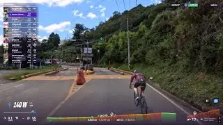 Ciclismo Rouvy - Ruta Santa Elena Antioquia Colombia - Bicicleta sobre Rodillo Zycle Smart z pro