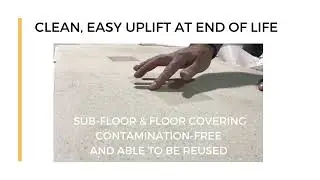 IOBAC Tab-It&reg; Adhesive-free Flooring Installation I How To Install Carpet, LVT and Woven Vinyl Tile