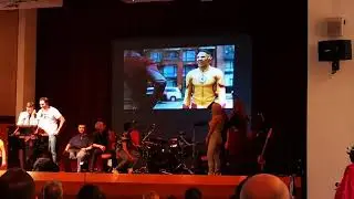 Flash And Kid Flash Live at Anime and movie Fan Convention DollExpo italy