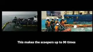 The easiest way to clean up oil spills: The OZ SEPA Scooper