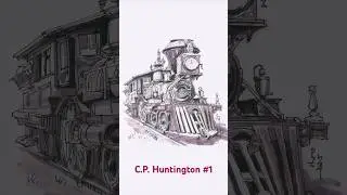 🚂 #loco #sketch #doodle #drawing #relaxingart #sketchbook #art #illustration #скетч #рисунок #поезд