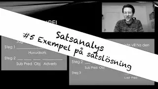 Satsanalys del 5 Exempel p&aring; satsl&ouml;sning